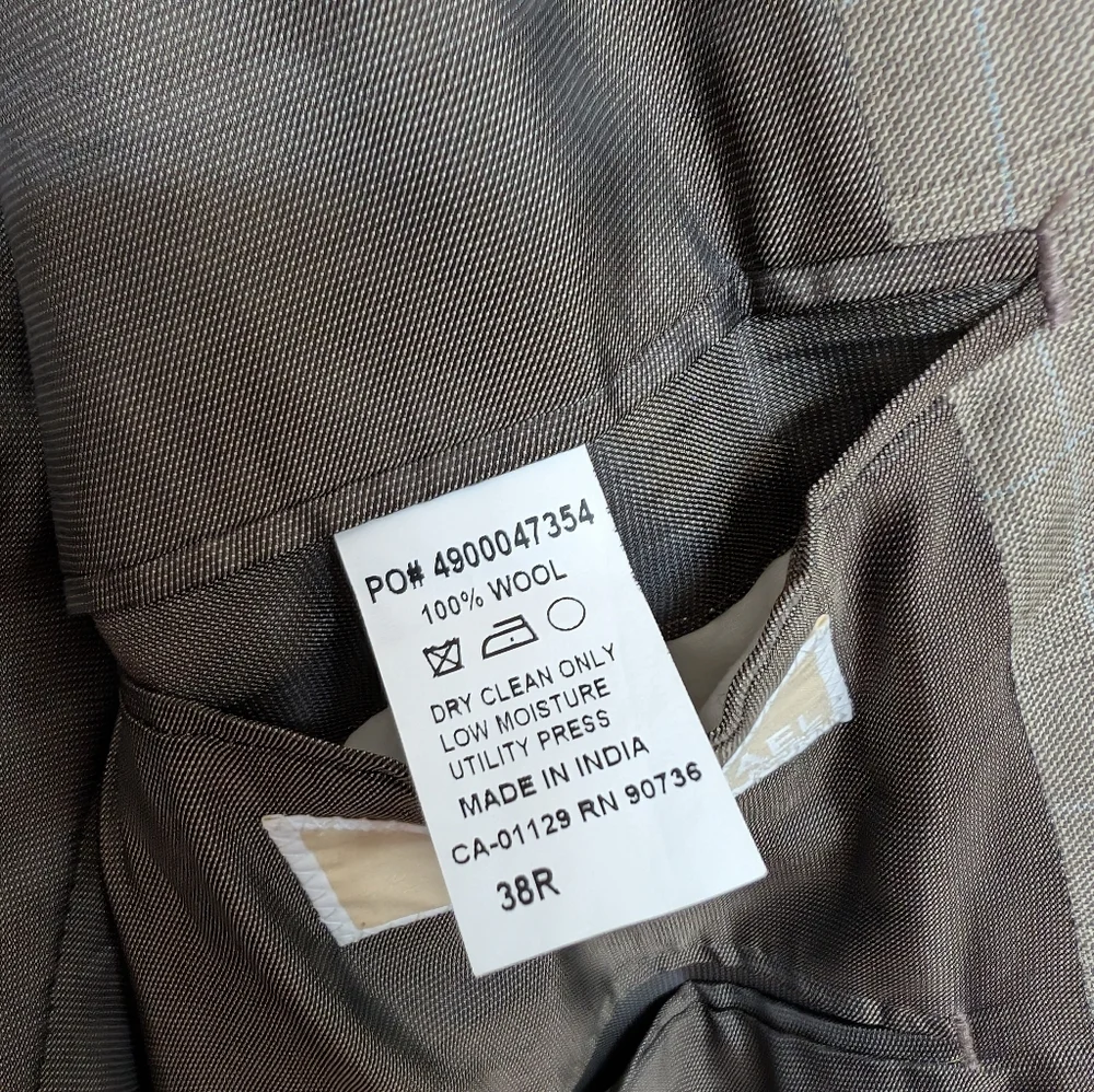 Men's MICHAEL KORS Glen Plaid 2 Button Sportcoat Blazer